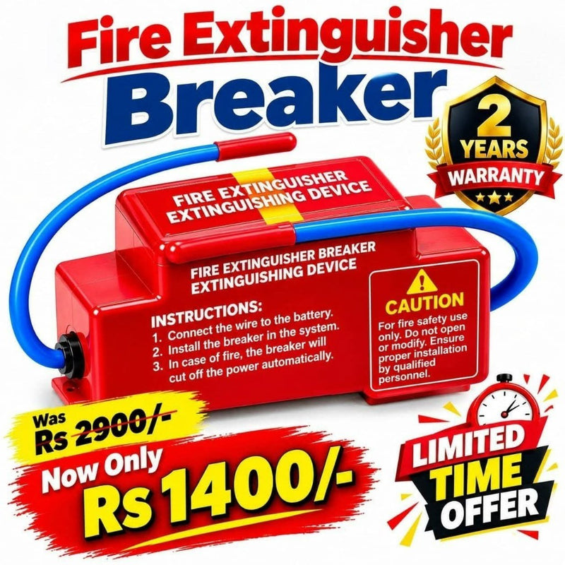 Automatic Fire Extinguisher Breaker